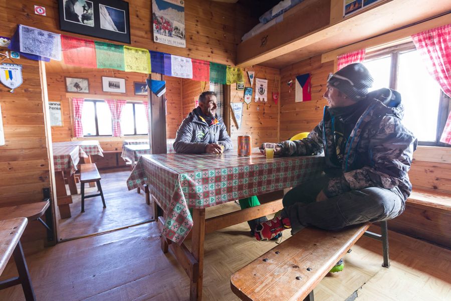rifugio capanna punta penia